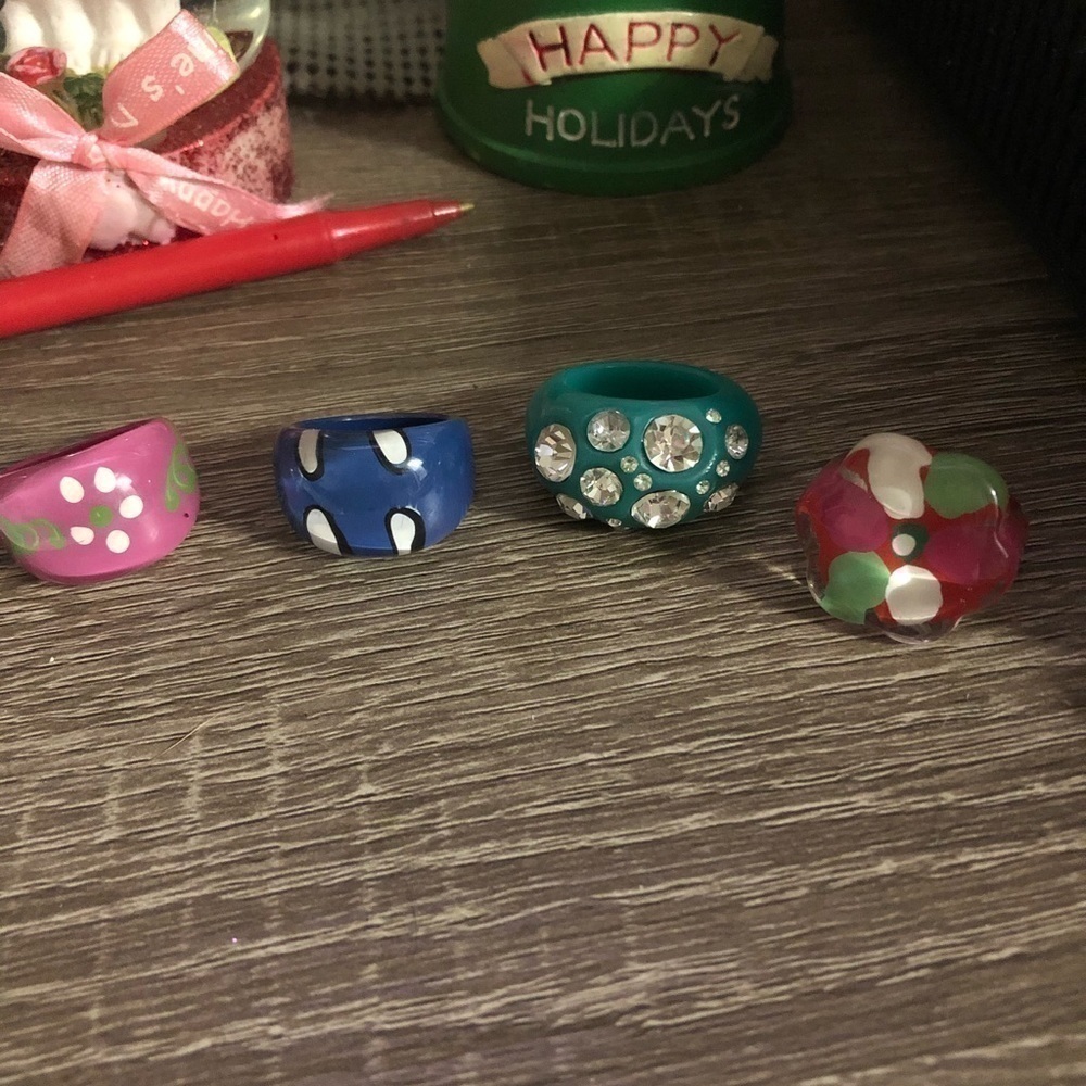 𝅺COSTUME rings bundle